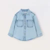 Blukids Camicia in denim di misto cotone neonato- Camicie
