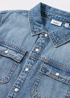 Blukids Camicia in denim di puro cotone bambino-Bambino Camicie