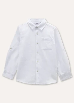 Blukids Camicia in misto lino bambino-Bambino Camicie