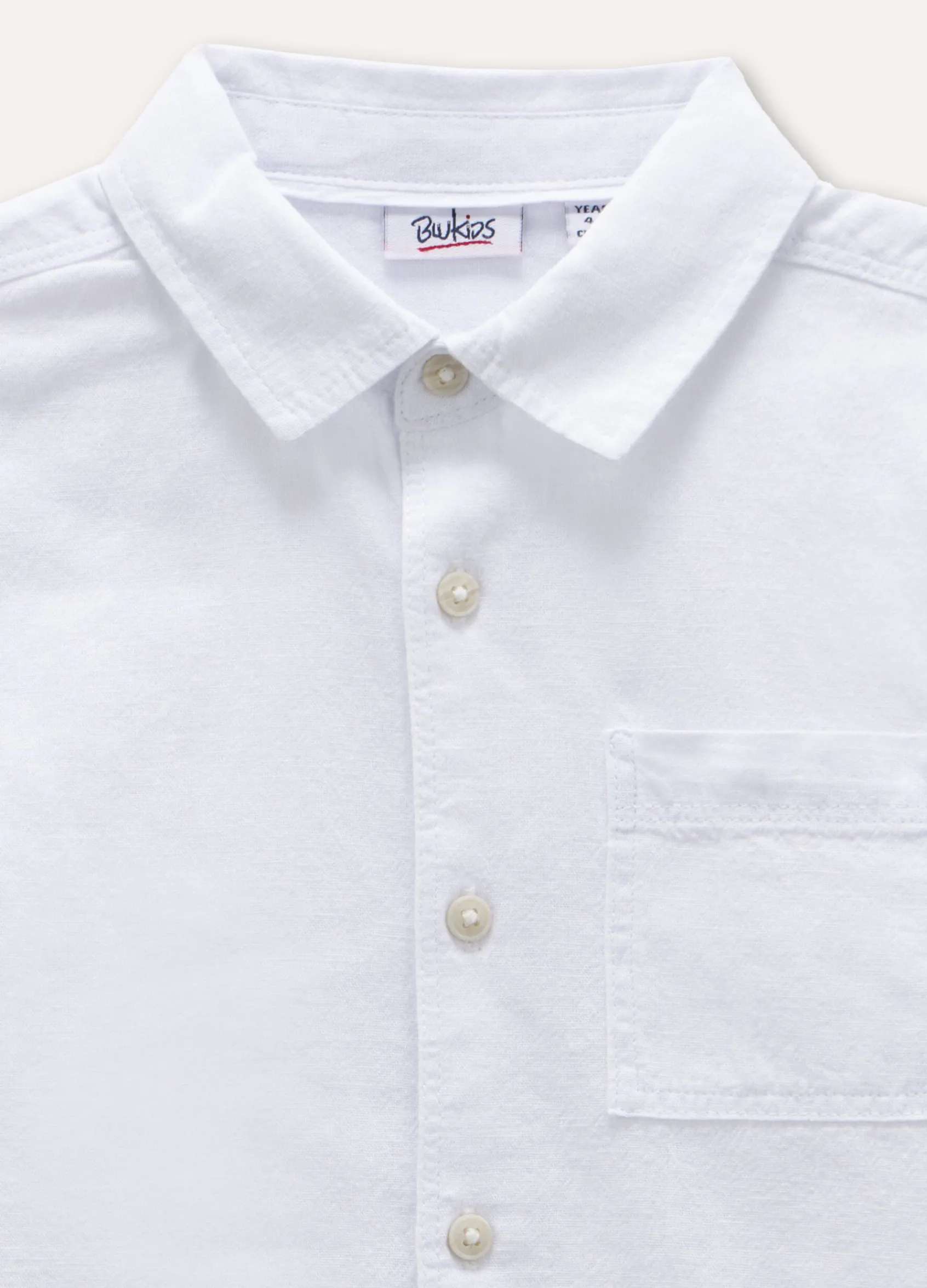 Blukids Camicia in misto lino bambino-Bambino Camicie