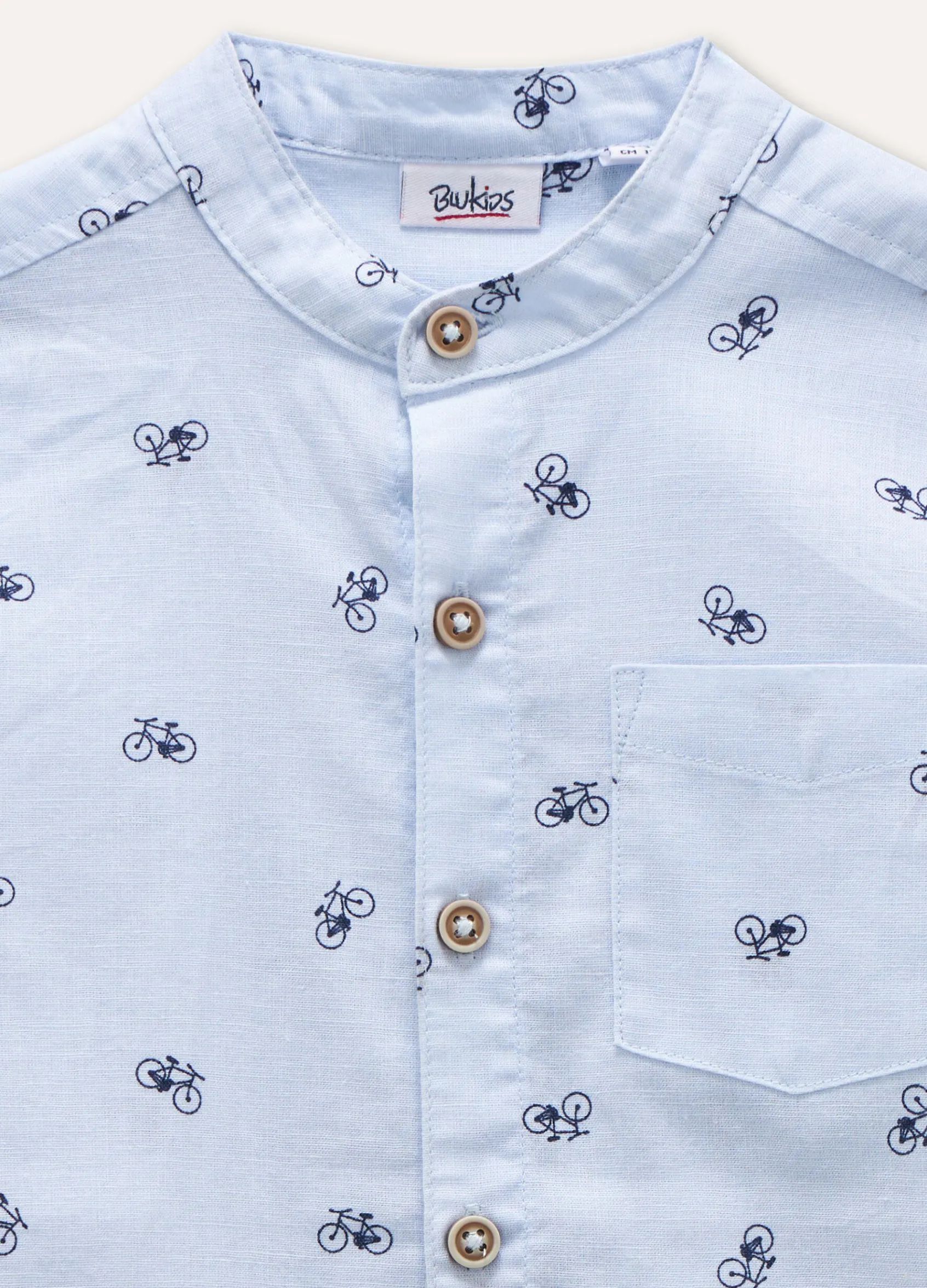 Blukids Camicia in misto lino bambino-Bambino Camicie