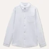 Blukids Camicia in misto lino ragazzo- Camicie