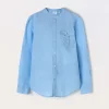 Blukids Camicia in misto lino ragazzo- Camicie