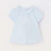 Blukids Camicia in popeline di cotone bambina- Camicie