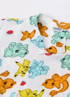 Blukids Camicia in pura viscosa con collo revers bambino-Bambino Camicie