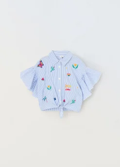 Blukids Camicia in puro cotone ragazza- Camicie