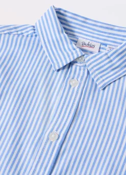 Blukids Camicia in twill di puro cotone ragazzo-Bambino Camicie