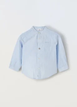 Blukids Camicia rigata in puro cotone neonato- Camicie