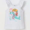 Blukids Canotta con stampa glitter bambina- T-shirt