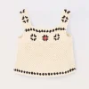 Blukids Canotta crochet in puro cotone neonata- T-shirt