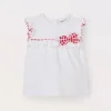 Blukids Canotta in jersey di cotone stretch neonata- T-shirt
