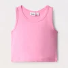 Blukids Canotta in jersey di cotone stretch bambina- T-shirt