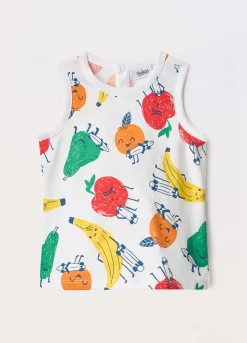Blukids Canotta in jersey di puro cotone neonato- T-shirt