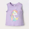 Blukids Canotta in jersey di puro cotone bambina- T-shirt