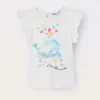 Blukids Canotta in jersey di puro cotone neonata- T-shirt