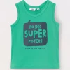 Blukids Canotta in jersey di puro cotone neonato- T-shirt