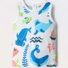 Blukids Canotta in jersey di puro cotone neonato- T-shirt