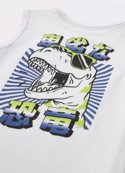 Blukids Canotta in jersey di puro cotone bambino-Bambino T-shirt