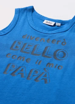 Blukids Canotta in jersey di puro cotone neonato- T-shirt