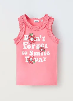 Blukids Canotta in puro cotone bambina- T-shirt