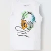 Blukids Canotta in puro cotone bambino-Bambino T-shirt
