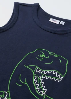 Blukids Canotta in puro cotone bambino-Bambino T-shirt