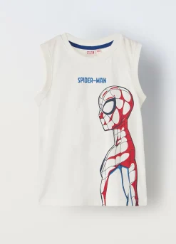 Blukids Canotta in puro cotone con stampa bambino-Bambino T-shirt