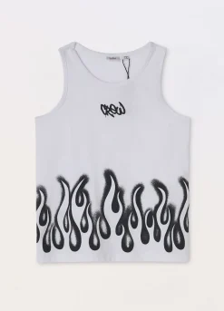 Blukids Canotta in puro cotone ragazzo- T-shirt
