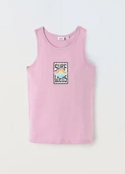 Blukids Canotta in puro cotone ragazzo- T-shirt