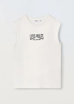 Blukids Canotta in puro cotone ragazzo- T-shirt