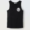 Blukids Canotta in puro cotone ragazzo- T-shirt