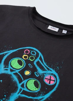 Blukids Canotta in puro cotone ragazzo- T-shirt