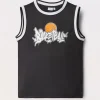 Blukids Canotta in tessuto mesh ragazzo- T-shirt