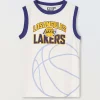 Blukids Canotta NBA in puro cotone ragazzo- T-shirt