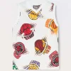 Blukids Canotta NBA in puro cotone ragazzo- T-shirt