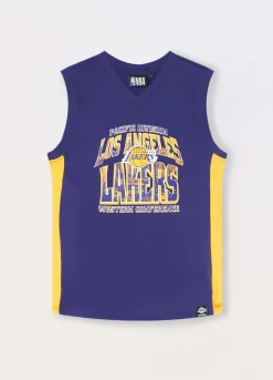 Blukids Canotta NBA in puro cotone ragazzo- T-shirt