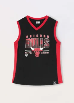 Blukids Canotta NBA in puro cotone ragazzo- T-shirt