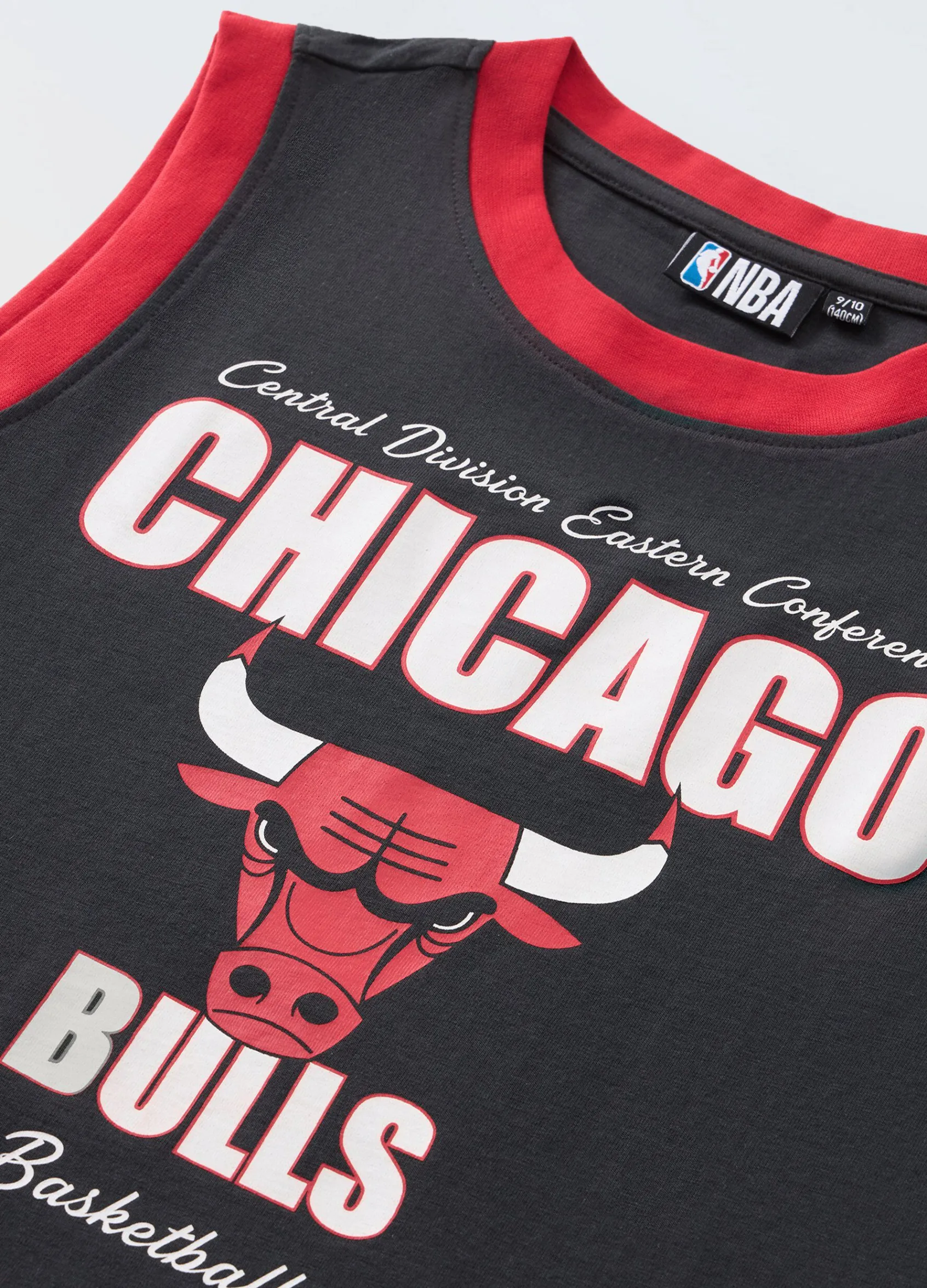 Blukids Canotta NBA in puro cotone ragazzo- T-shirt