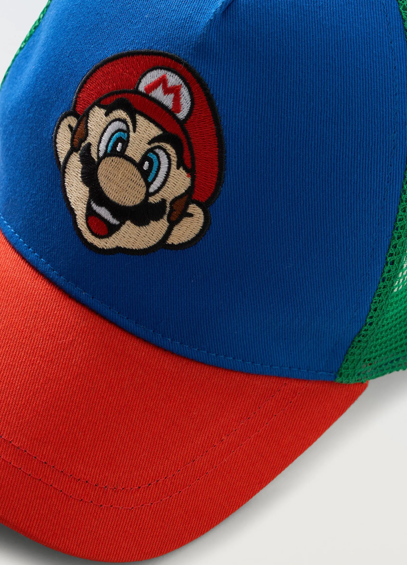 Blukids Cappello da baseball in cotone con patch-Bambino Accessori | Accessori