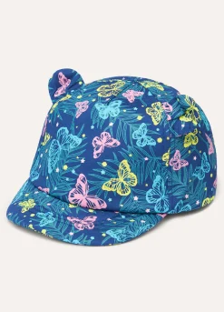 Blukids Cappello da baseball in puro cotone neonata- Accessori