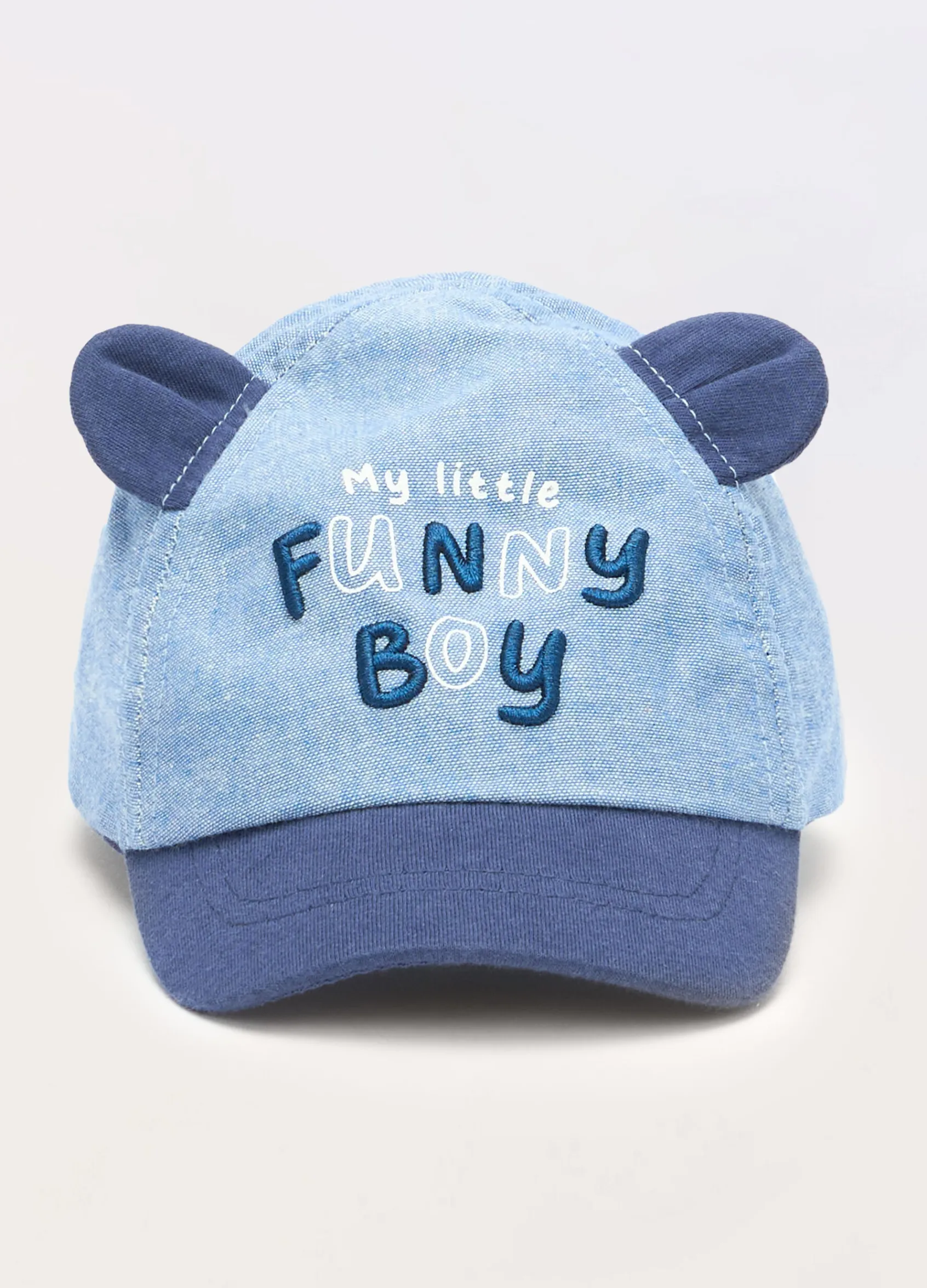 Blukids Cappello da baseball in puro cotone neonato- Accessori