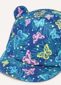 Blukids Cappello da baseball in puro cotone neonata- Accessori