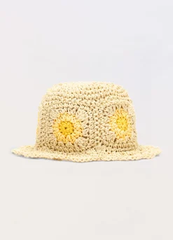 Blukids Cappello da pescatore in carta tessile neonata- Accessori