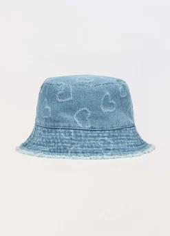 Blukids Cappello da pescatore in denim di puro cotone- Accessori | Accessori