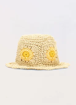 Blukids Cappello da pescatore in carta tessile neonata- Accessori