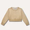 Blukids Cardigan in cotone pointelle neonata- Maglioncini