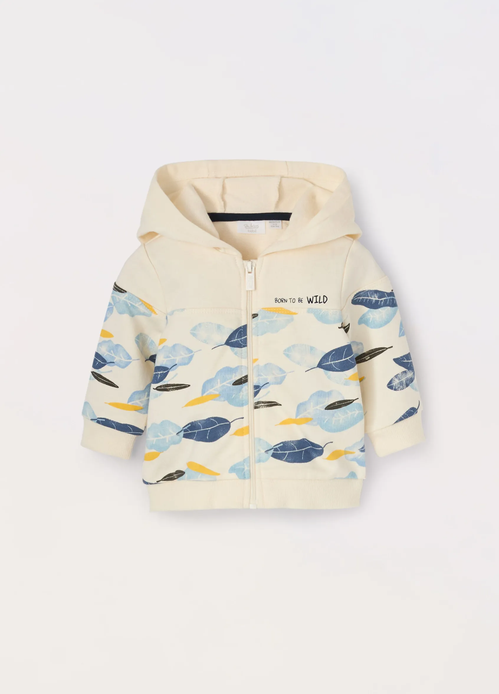 Blukids Cardigan in french terry di puro cotone neonato- Felpe
