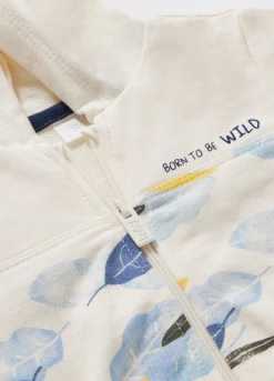 Blukids Cardigan in french terry di puro cotone neonato- Felpe
