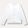 Blukids Cardigan in puro cotone bambina- Maglioni