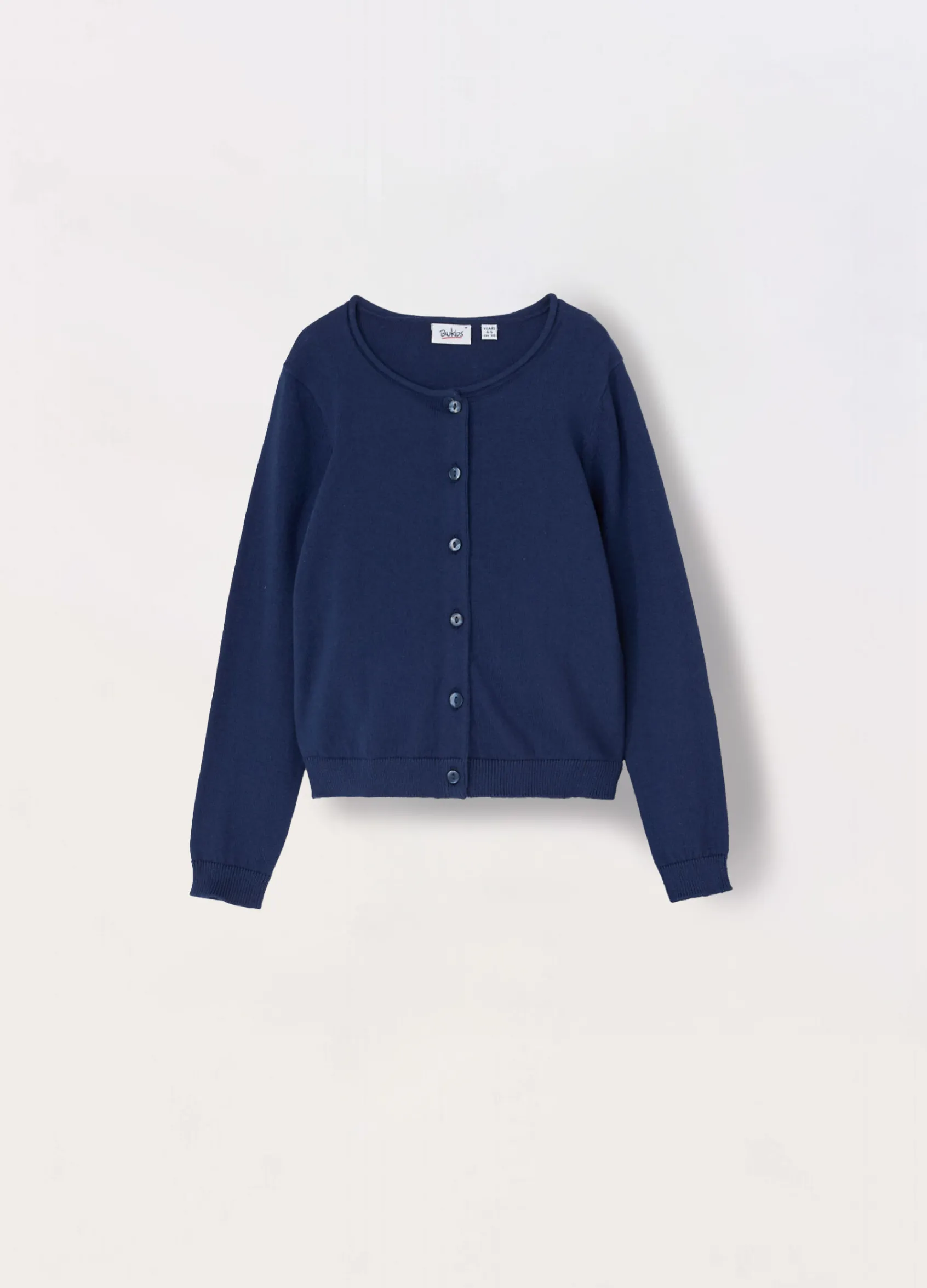 Blukids Cardigan in puro cotone bambina- Maglioni
